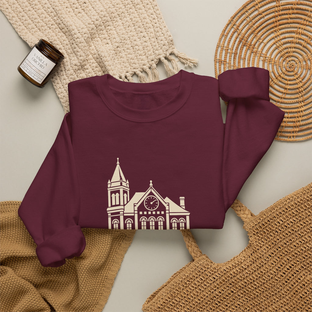 Clarksville Customs House Crewneck Sweatshirt