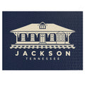 Jackson Train Depot Puzzle (Navy)