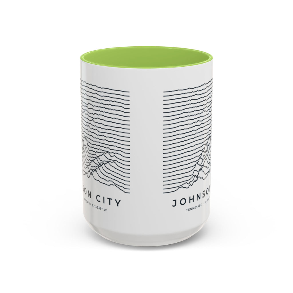 Johnson City Ridgeline Accent Mug