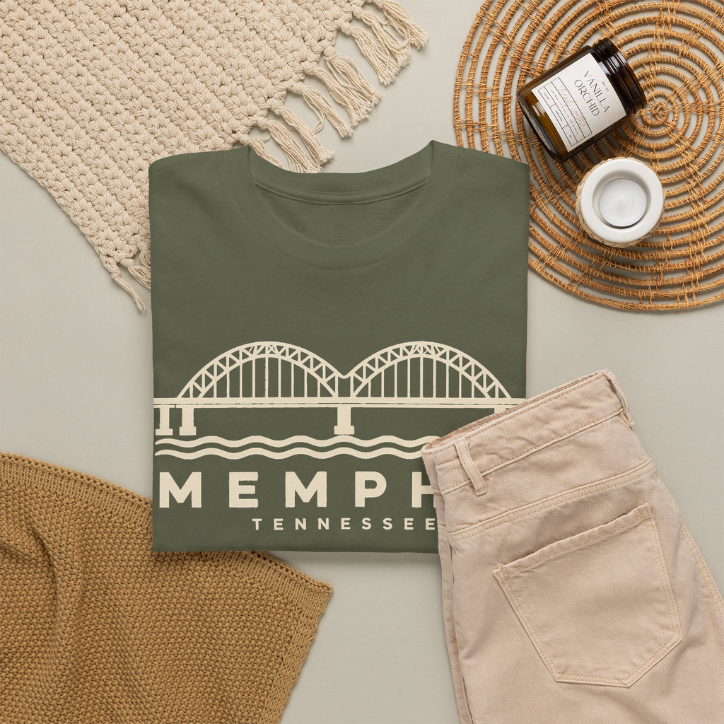 Memphis Hernando de Soto Bridge T-Shirt