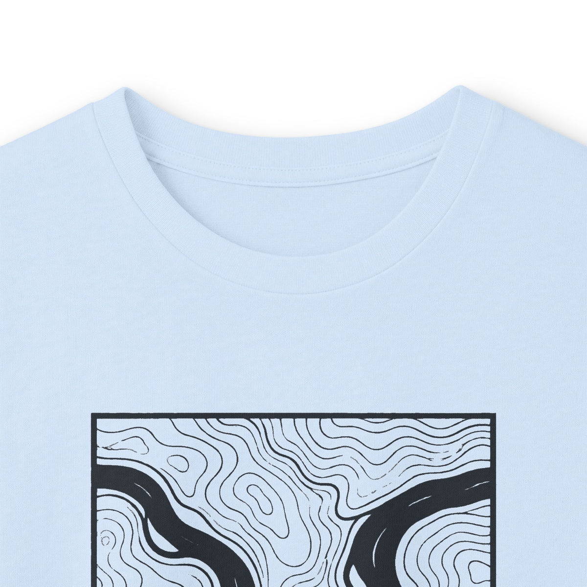 Knoxville Topo Map Long Sleeve T-Shirt