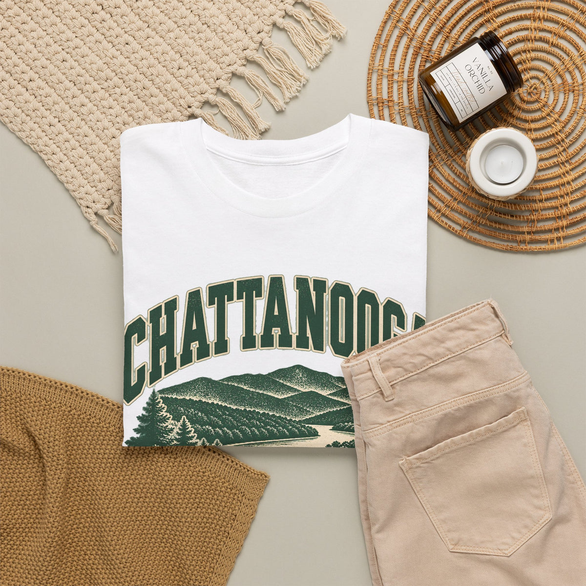 Chattanooga Vintage Varsity T-Shirt