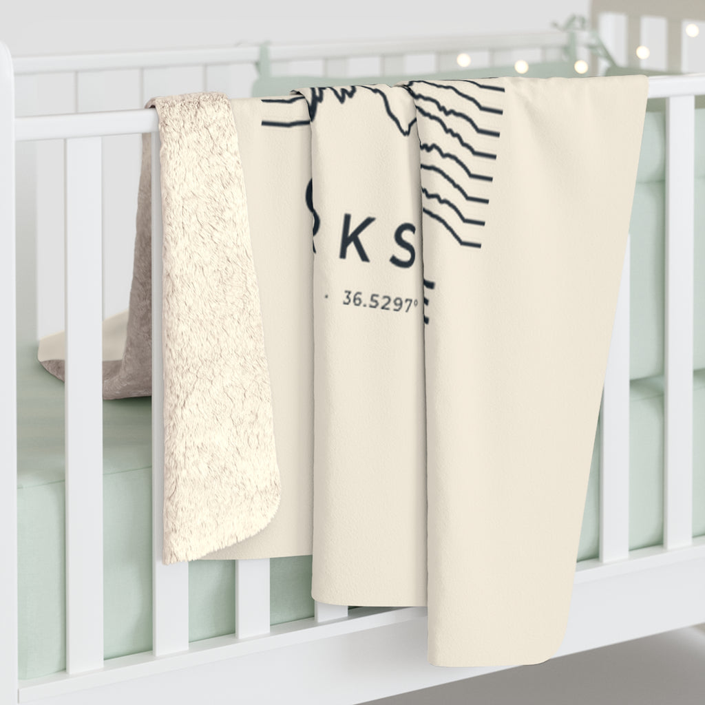 Clarksville Ridgeline Sherpa Blanket