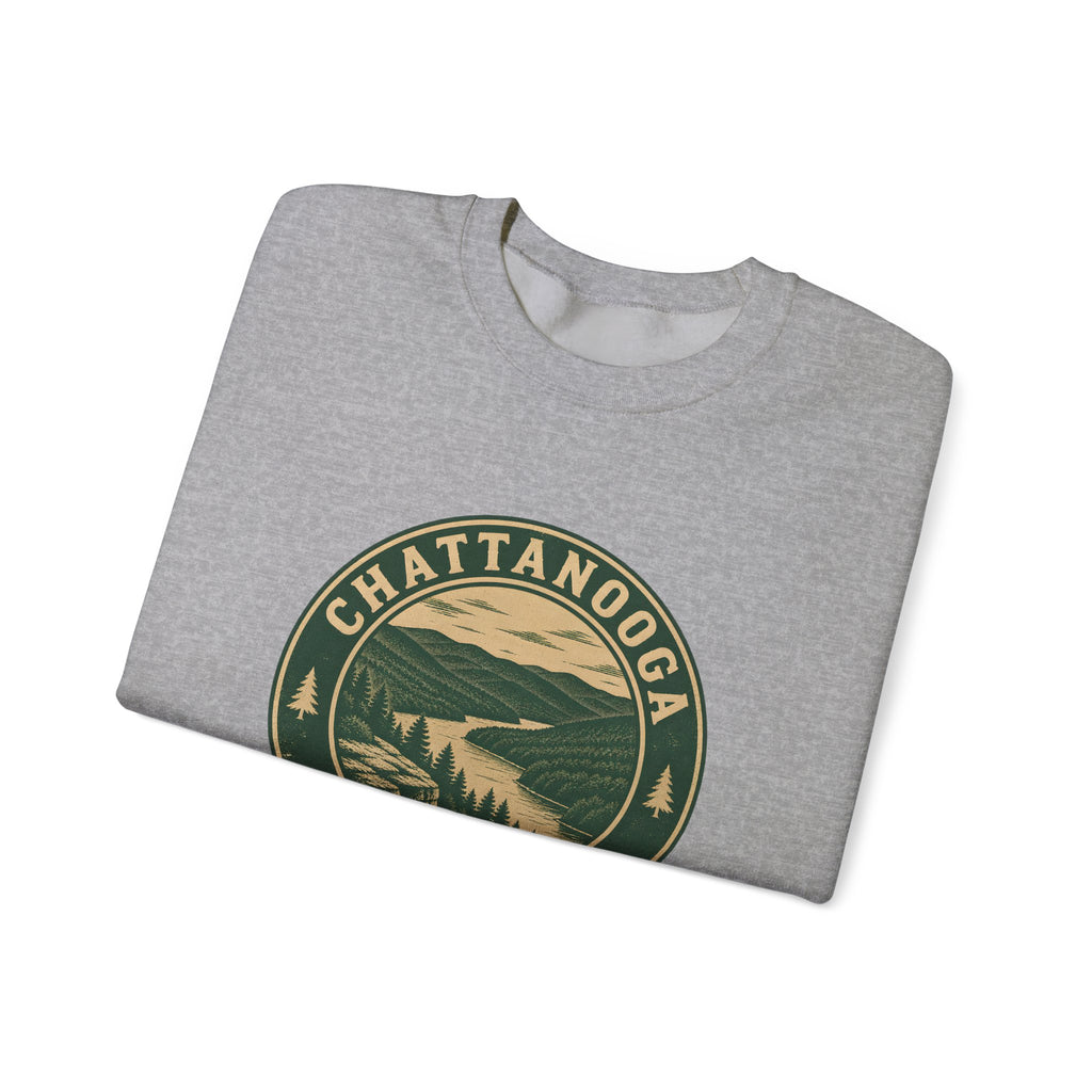 Chattanooga Park Badge Crewneck Sweatshirt
