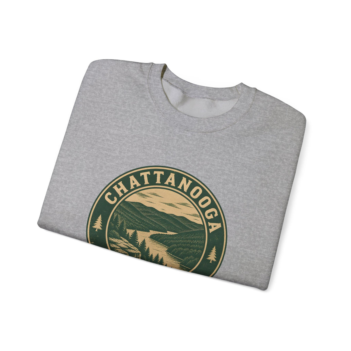 Chattanooga Park Badge Crewneck Sweatshirt