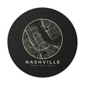 Nashville Street Map Sticker (Black)