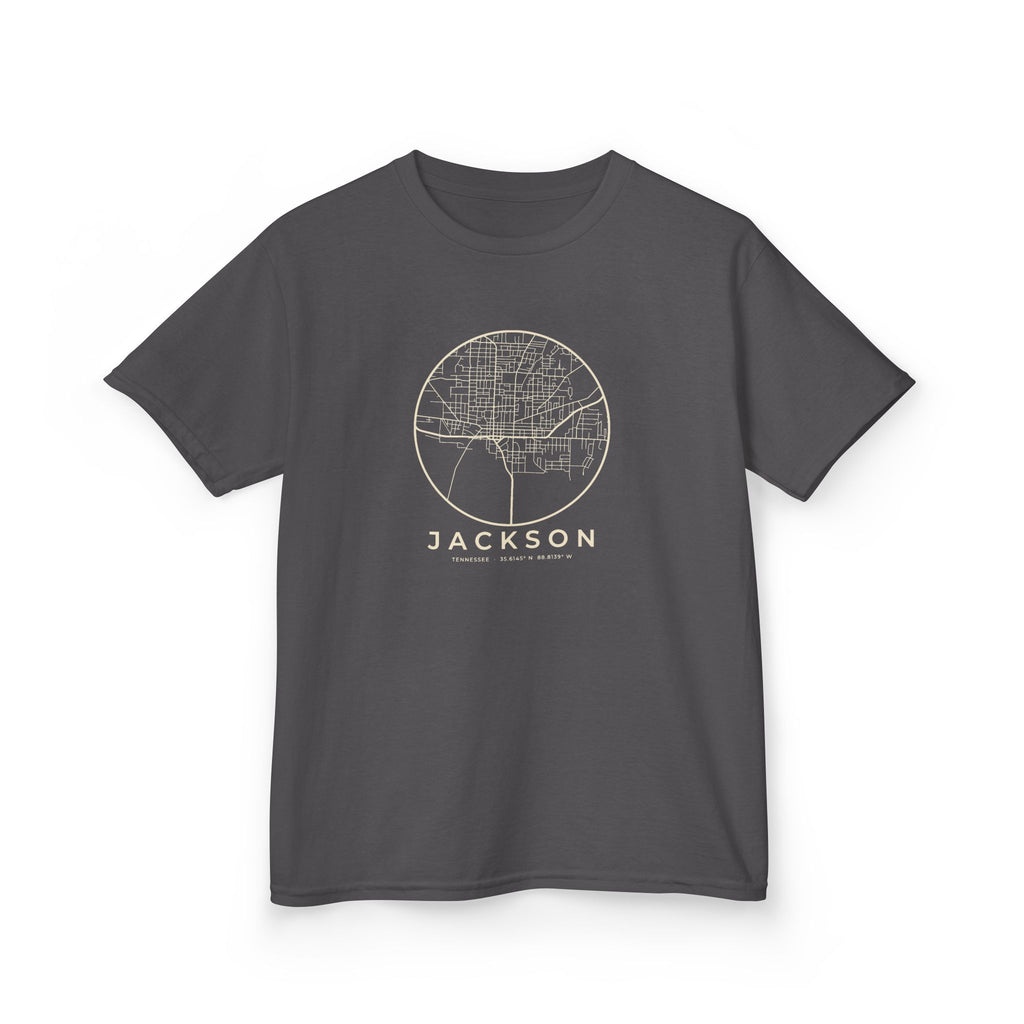 Jackson Street Map Kids T-Shirt