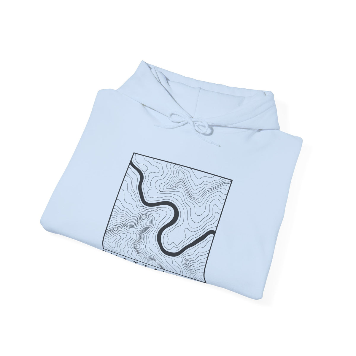 Chattanooga Topo Map Hoodie