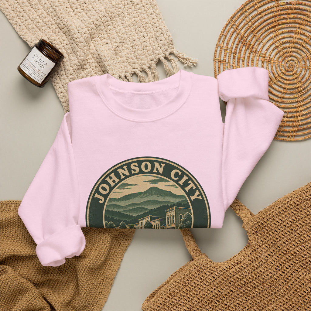 Johnson City Park Badge Crewneck Sweatshirt