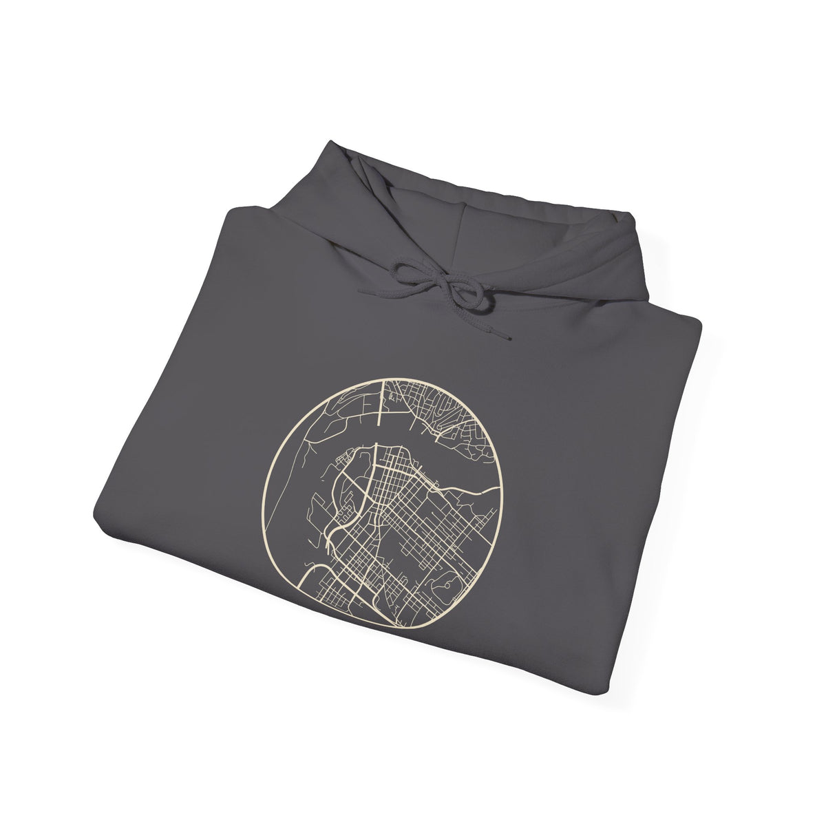 Chattanooga Street Map Hoodie