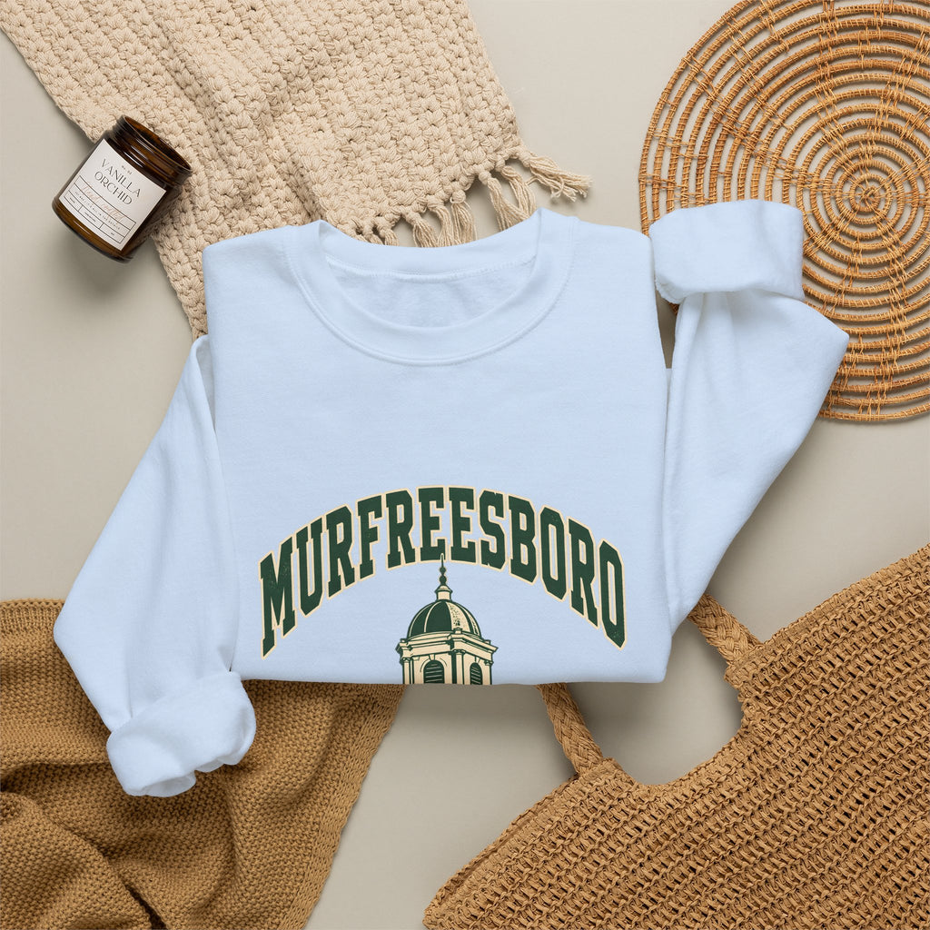 Murfreesboro Vintage Varsity Crewneck Sweatshirt