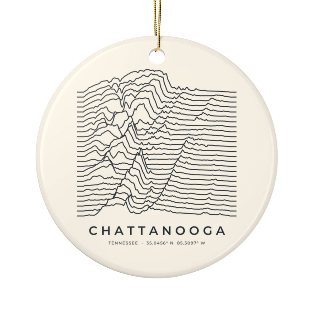 Chattanooga Ridgeline Ornament
