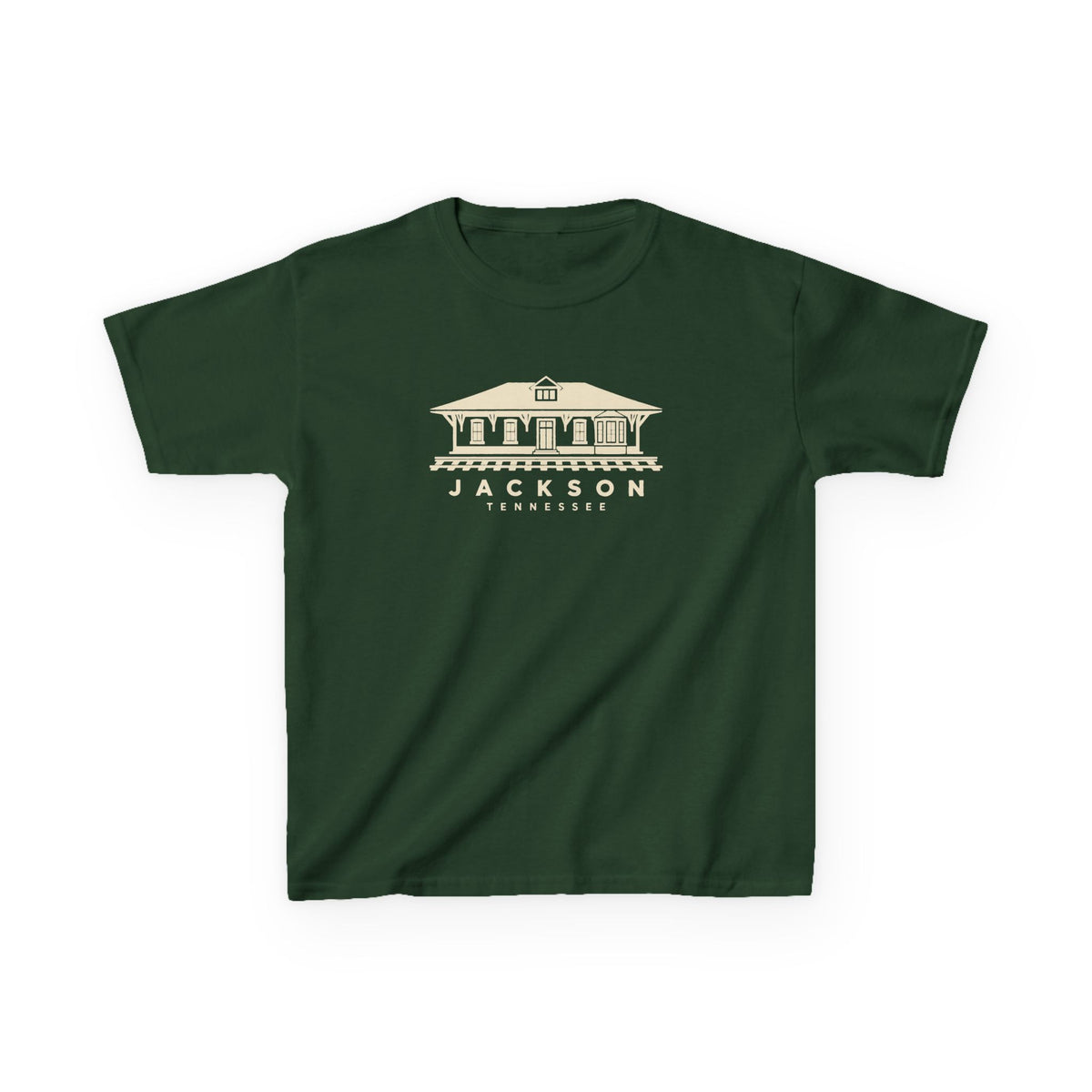 Jackson Train Depot Kids T-Shirt