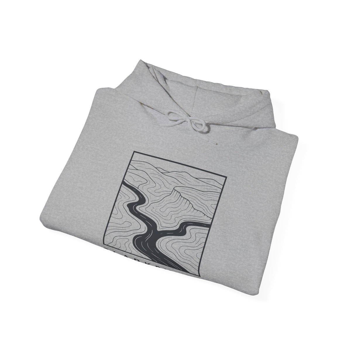 Clarksville Topo Map Hoodie
