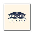 Jackson Train Depot Magnet