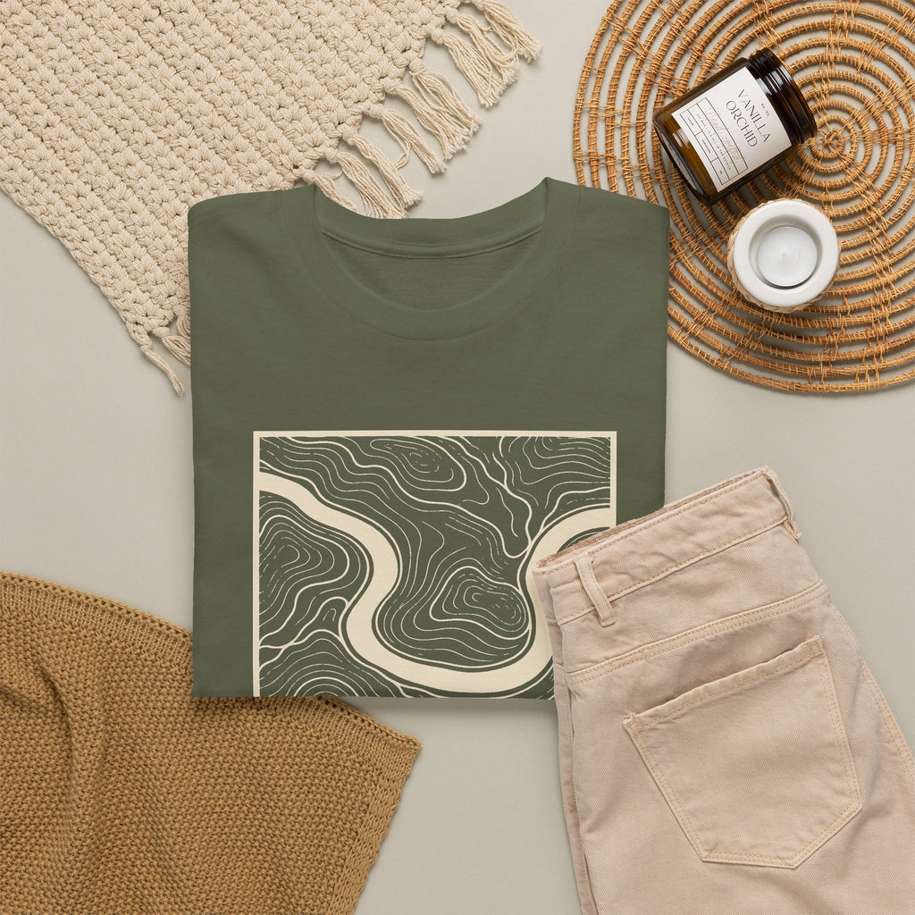 Nashville Topo Map T-Shirt