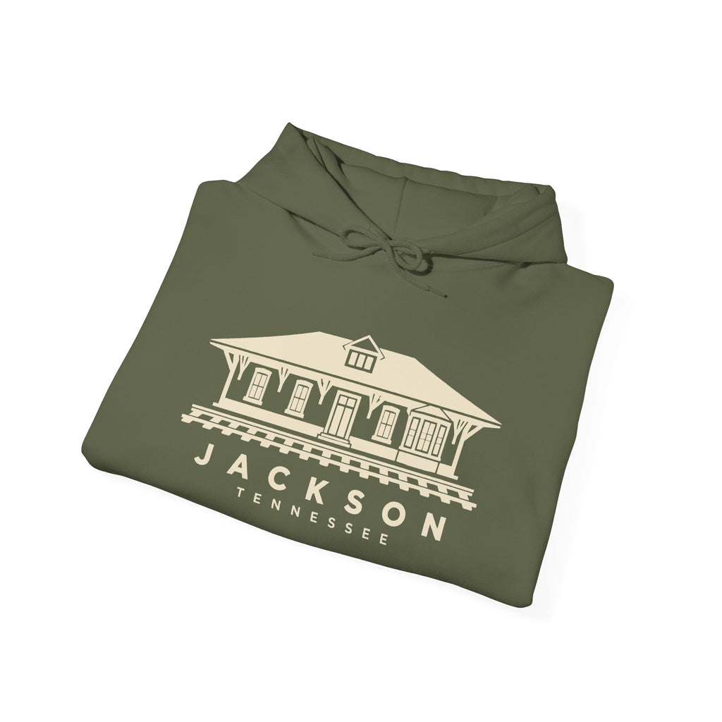 Jackson Train Depot Hoodie