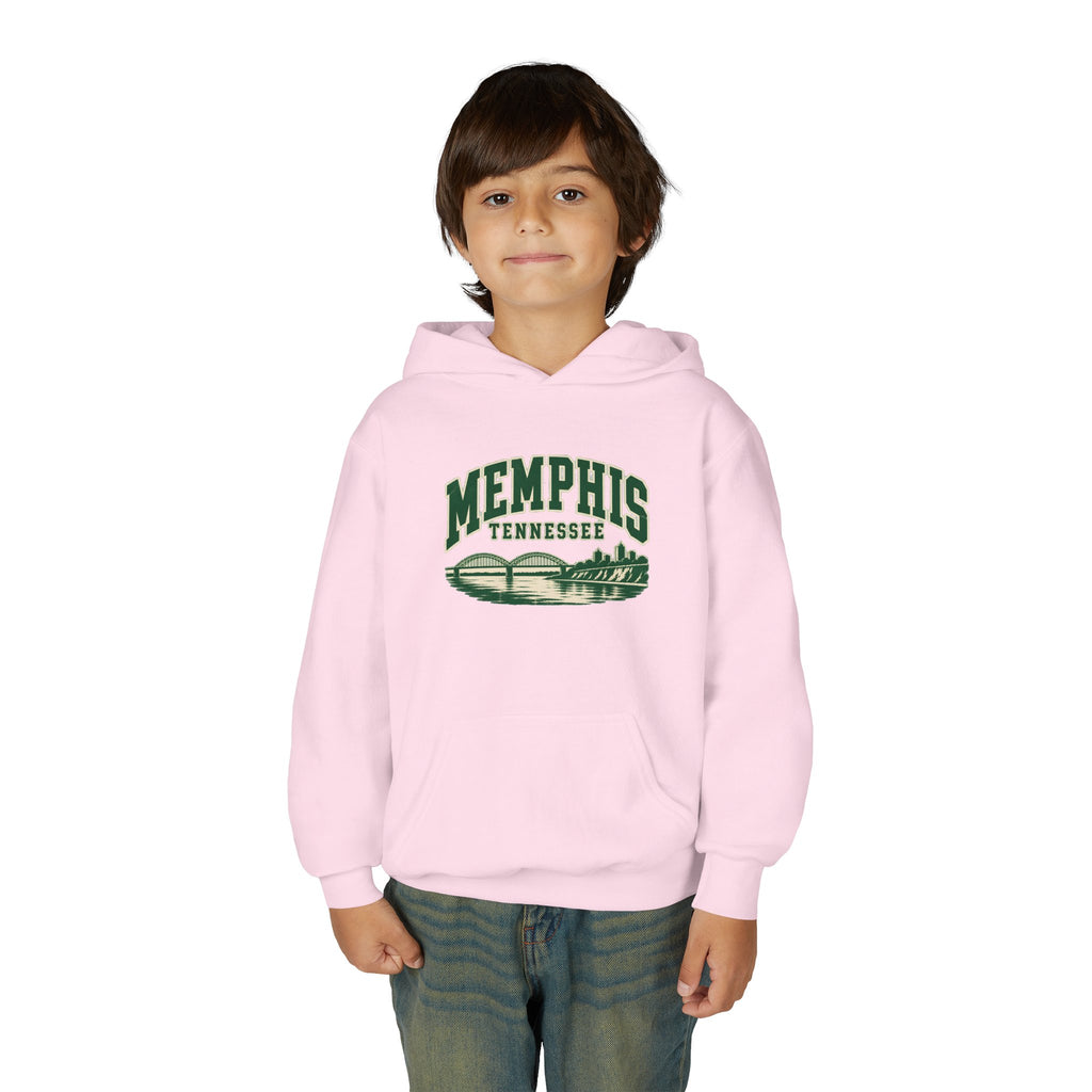 Memphis Vintage Varsity Kids Hoodie
