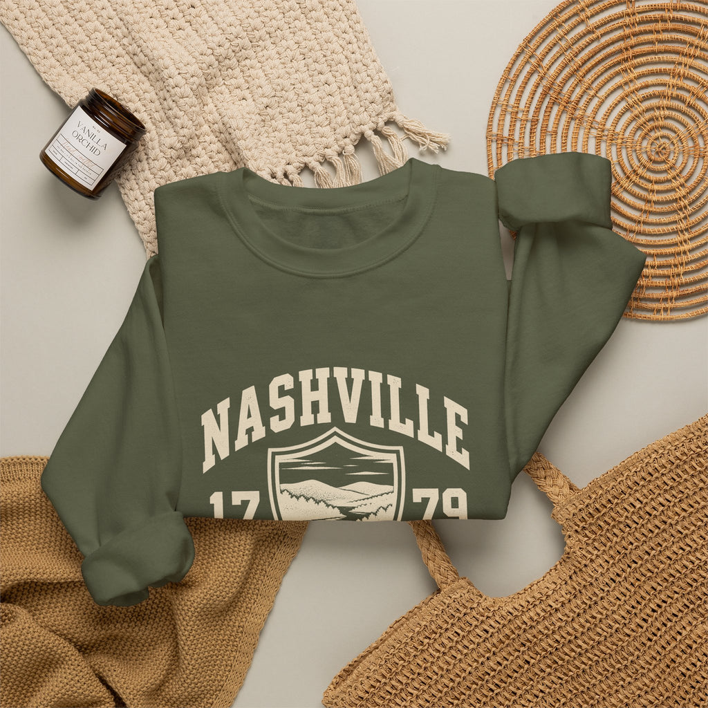 Nashville Athletic Dept Crewneck Sweatshirt