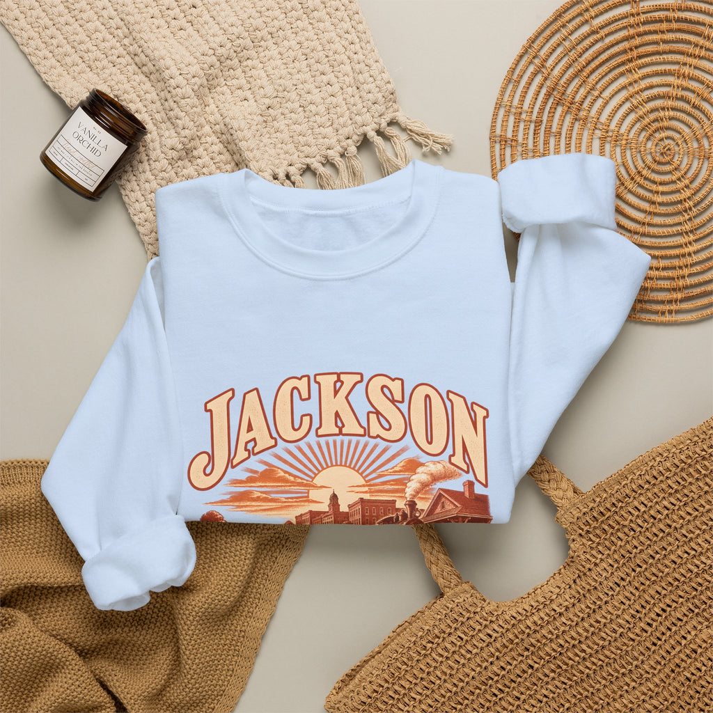 Jackson Engraved Valley Crewneck Sweatshirt