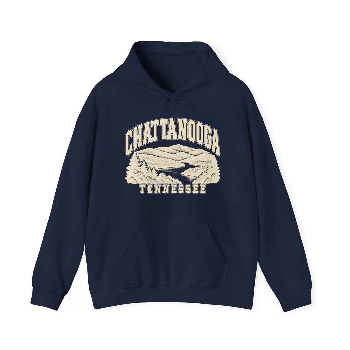 Chattanooga Vintage Varsity Hoodie