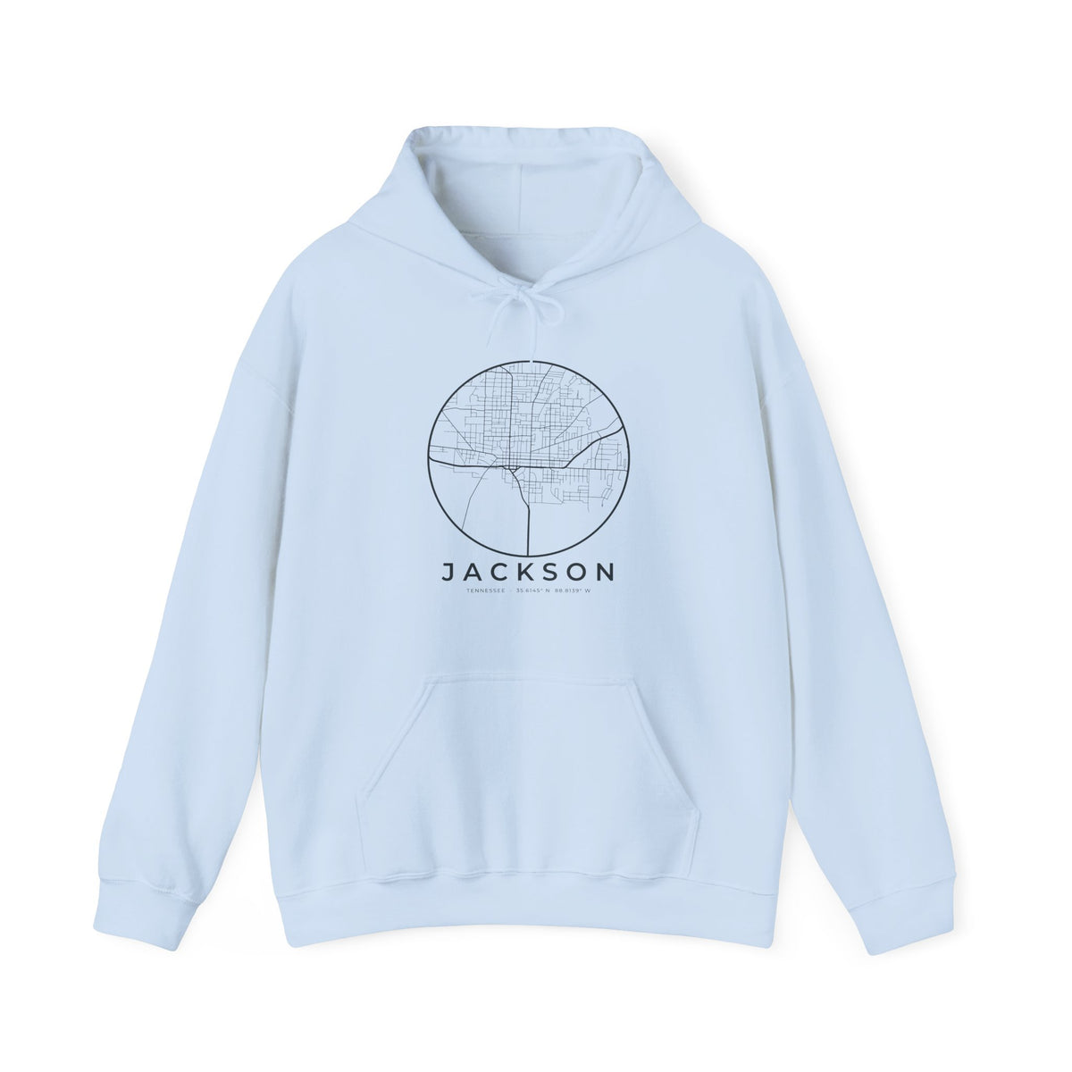 Jackson Street Map Hoodie