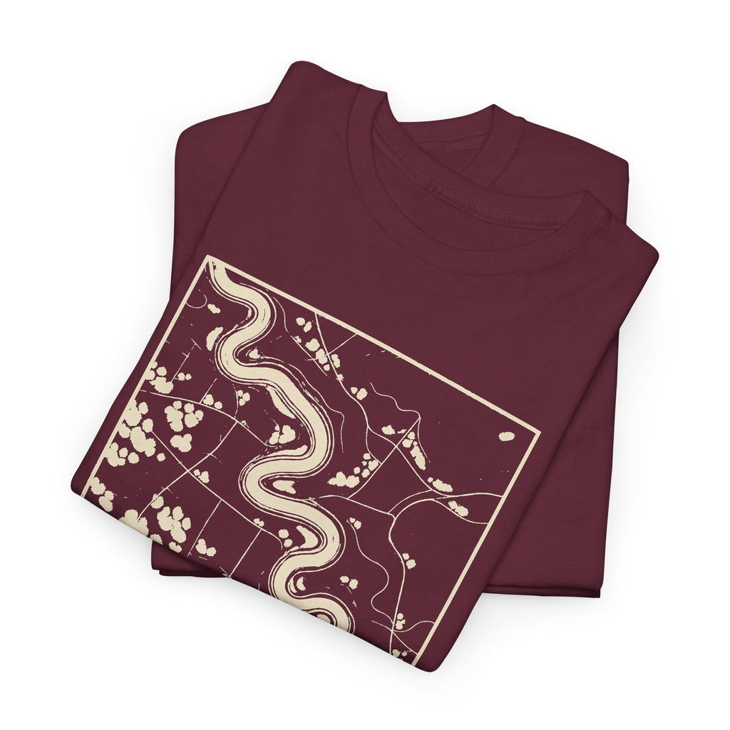 Murfreesboro Topo Map T-Shirt