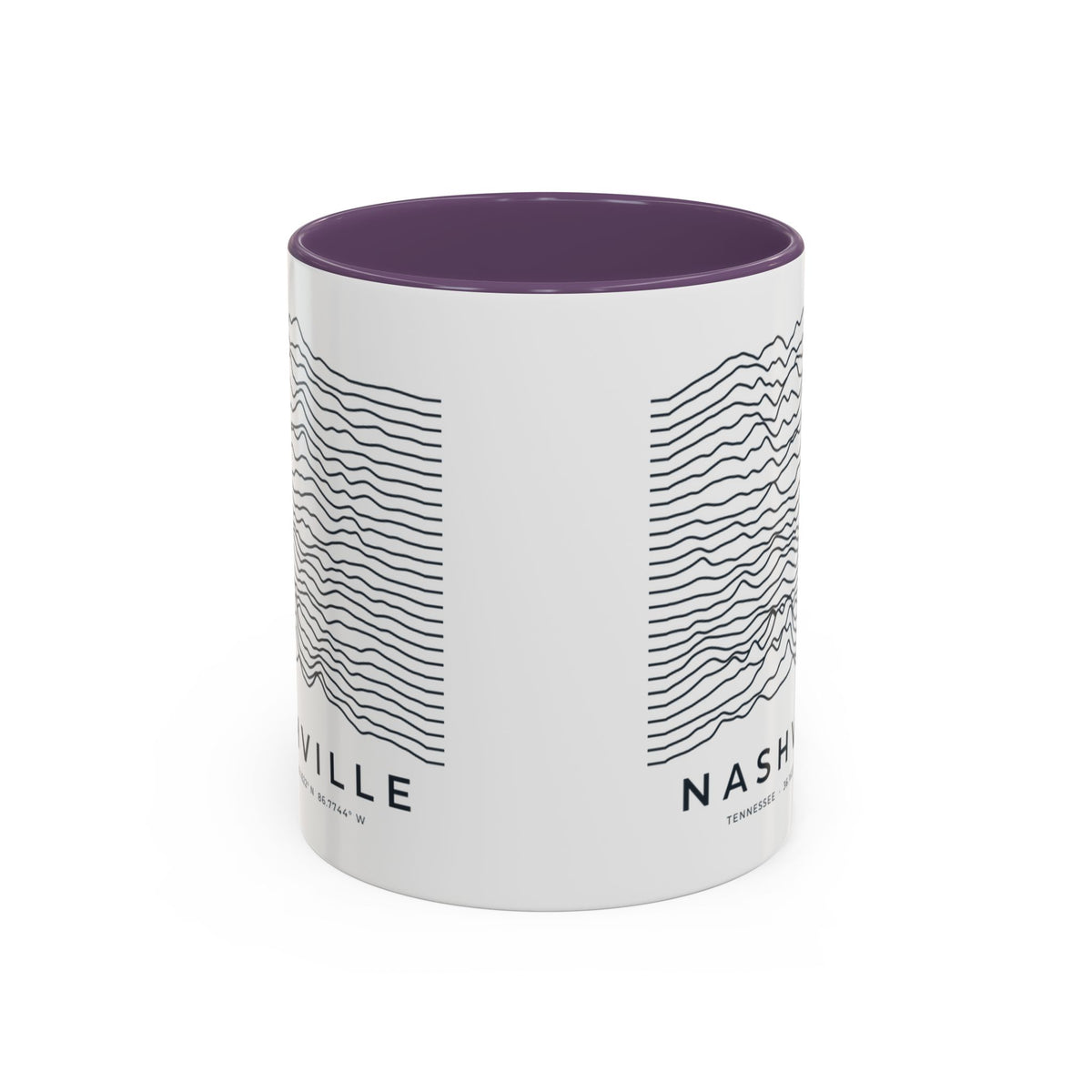 Nashville Ridgeline Accent Mug