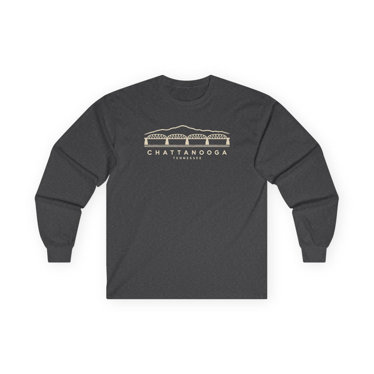 Chattanooga Walnut Street Bridge Long Sleeve T-Shirt