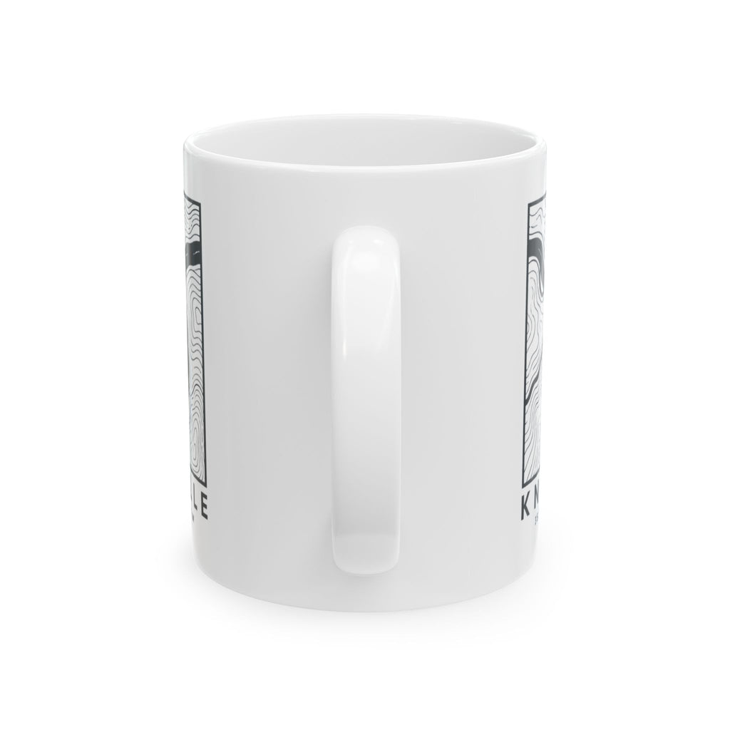 Knoxville Topo Map Mug