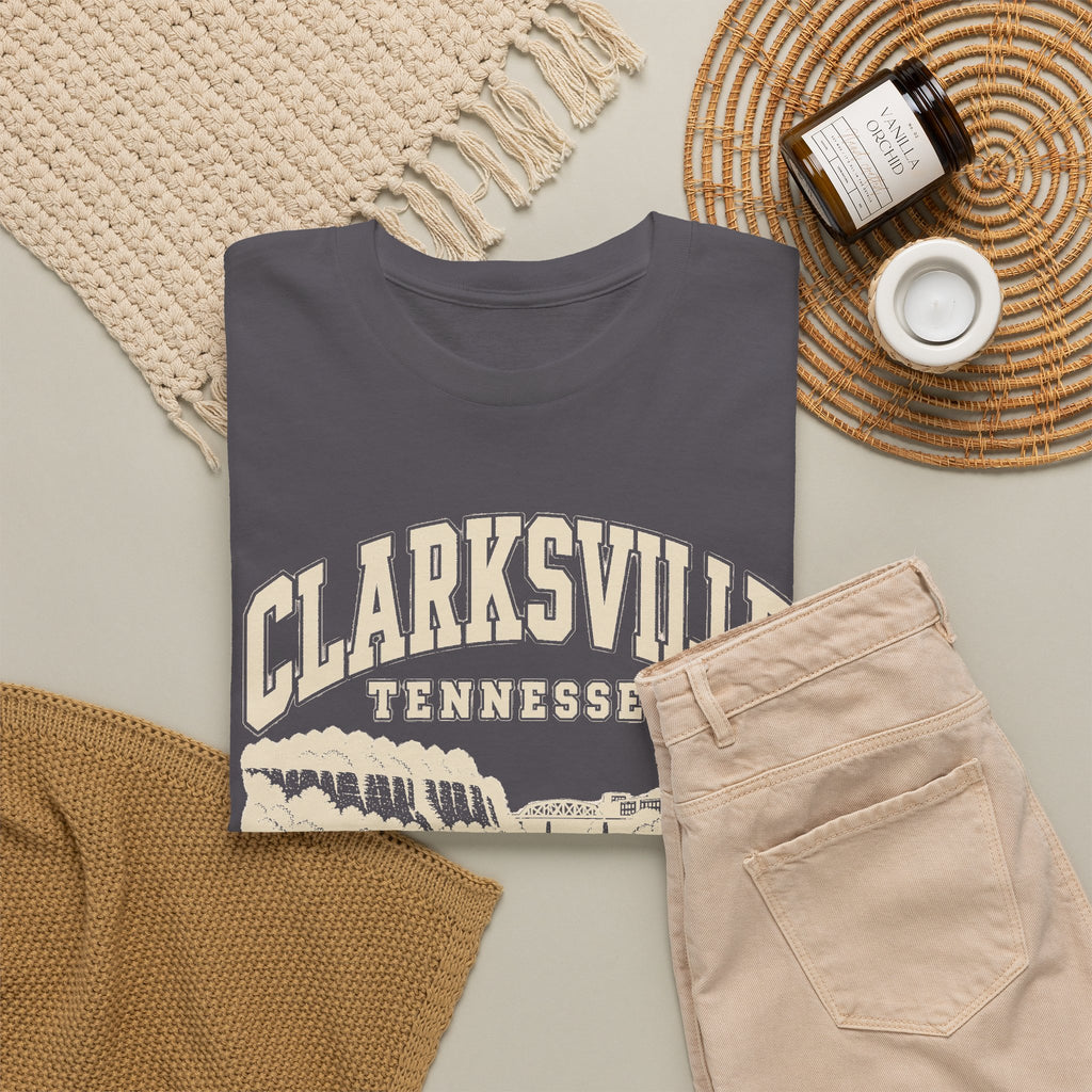Clarksville Vintage Varsity T-Shirt