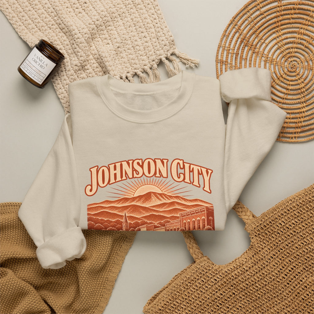 Johnson City Engraved Valley Crewneck Sweatshirt