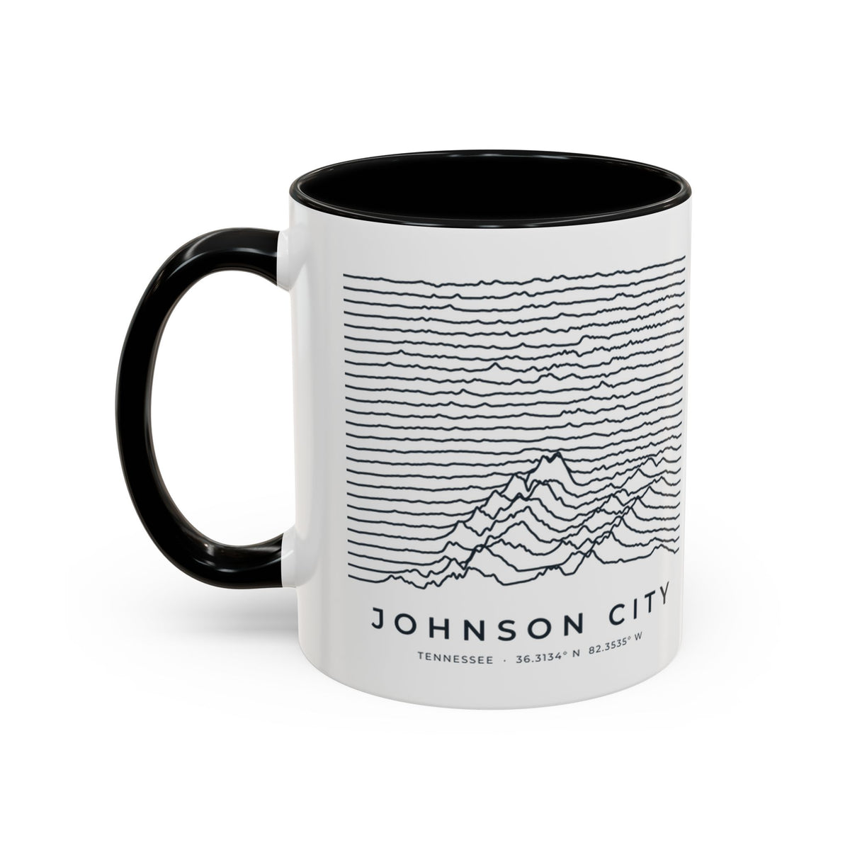 Johnson City Ridgeline Accent Mug