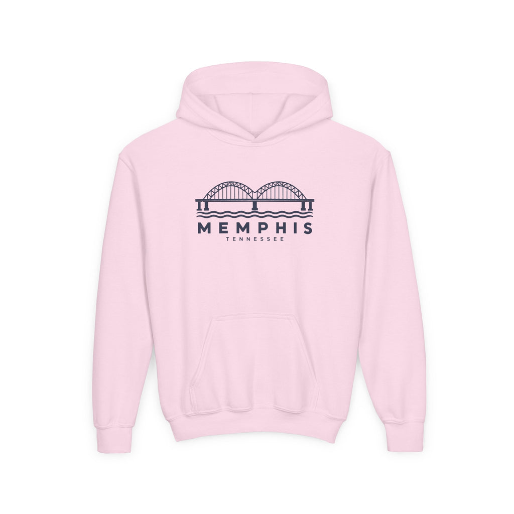 Memphis Hernando de Soto Bridge Kids Hoodie