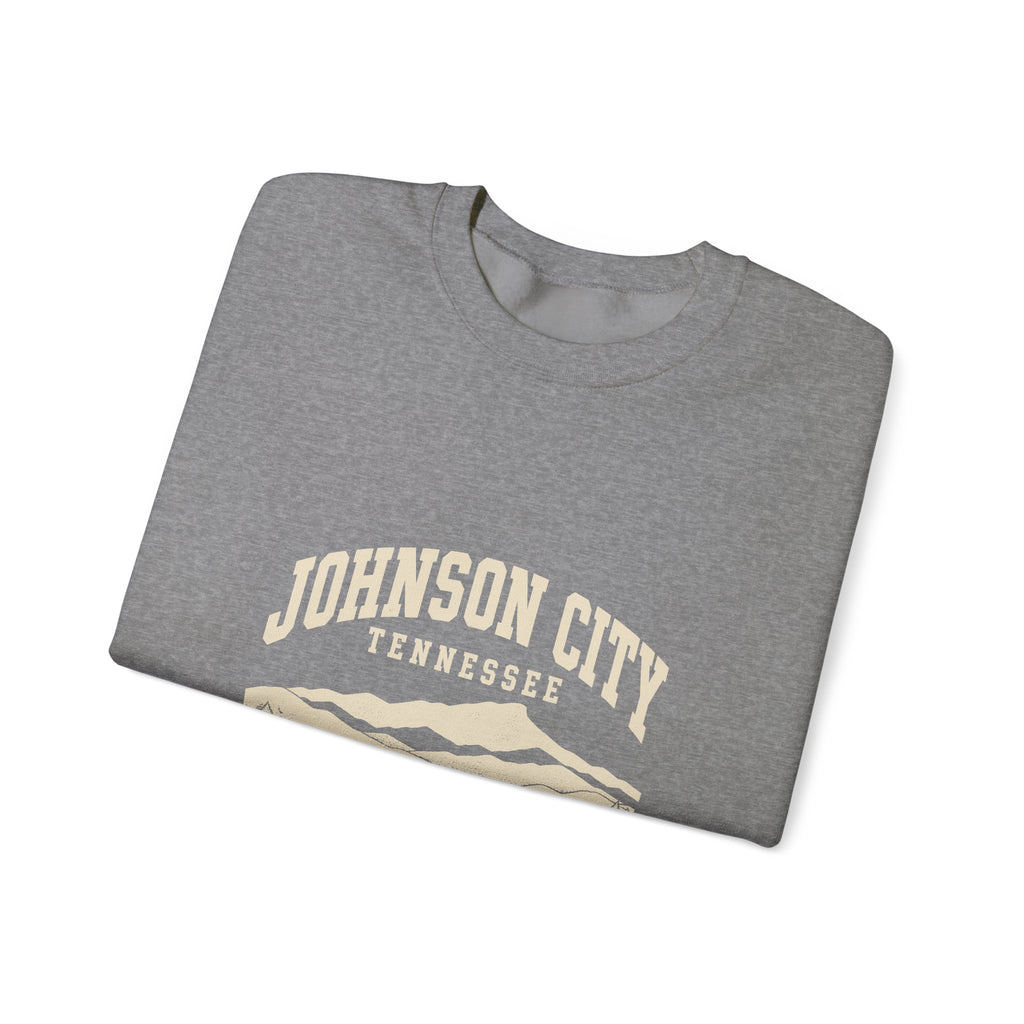 Johnson City Vintage Varsity Crewneck Sweatshirt