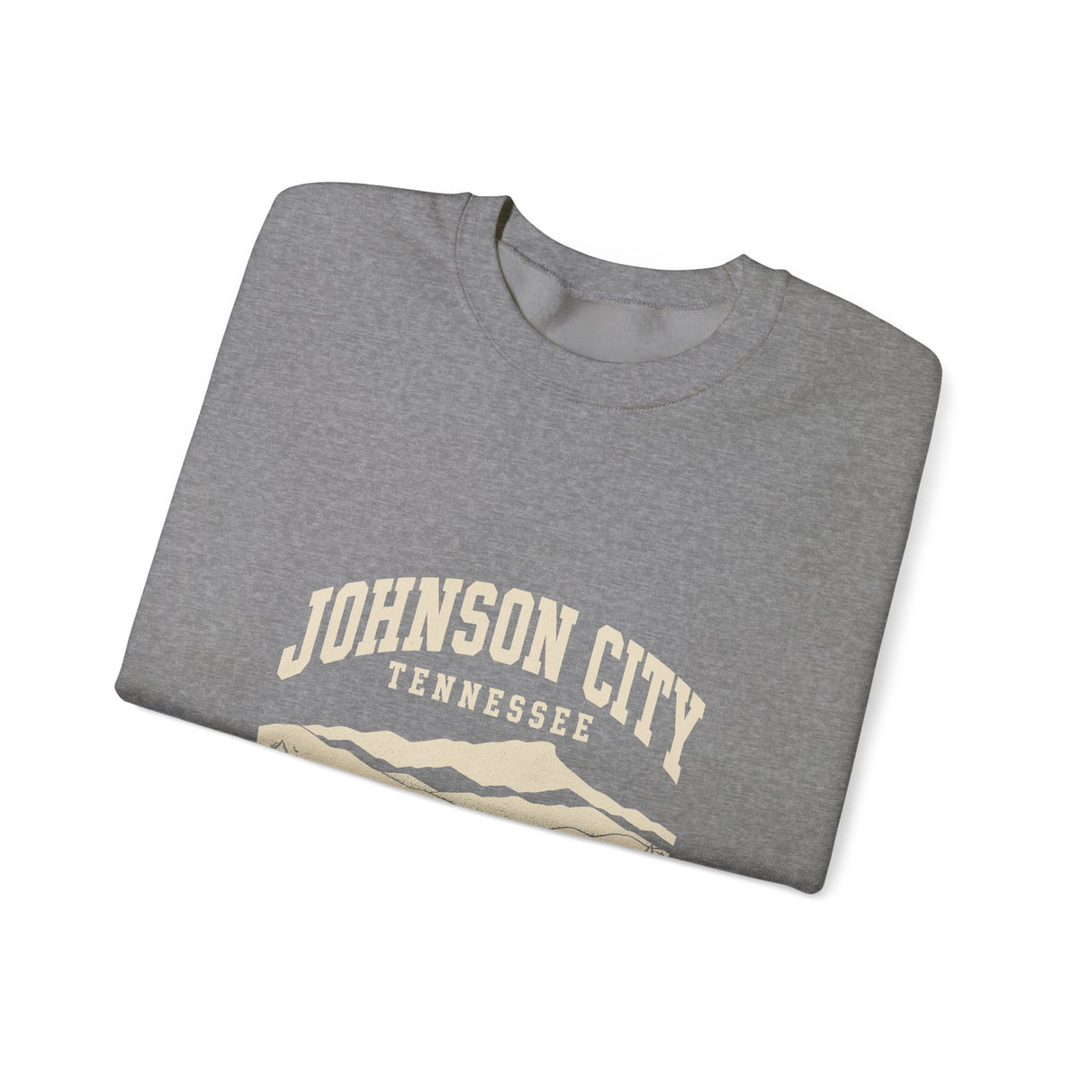 Johnson City Vintage Varsity Crewneck Sweatshirt