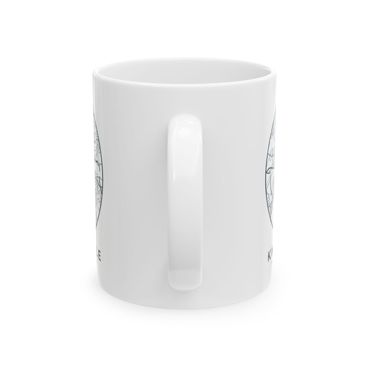 Knoxville Street Map Mug