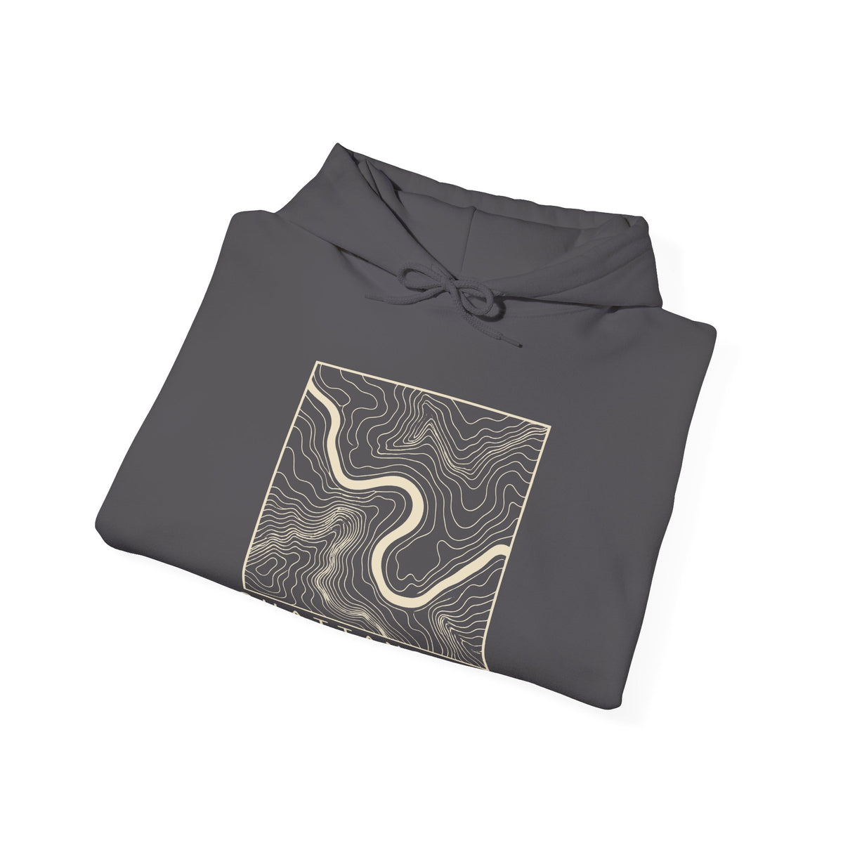 Chattanooga Topo Map Hoodie