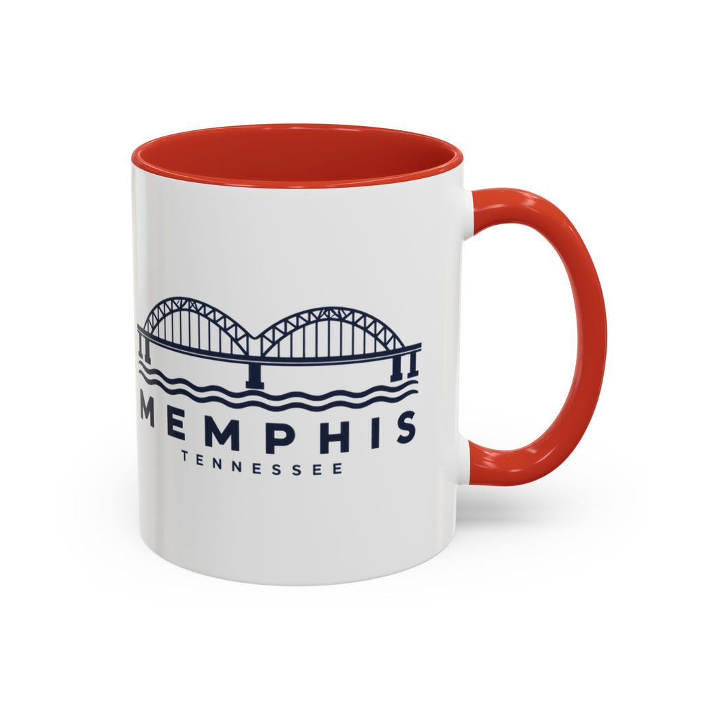 Memphis Hernando de Soto Bridge Accent Mug