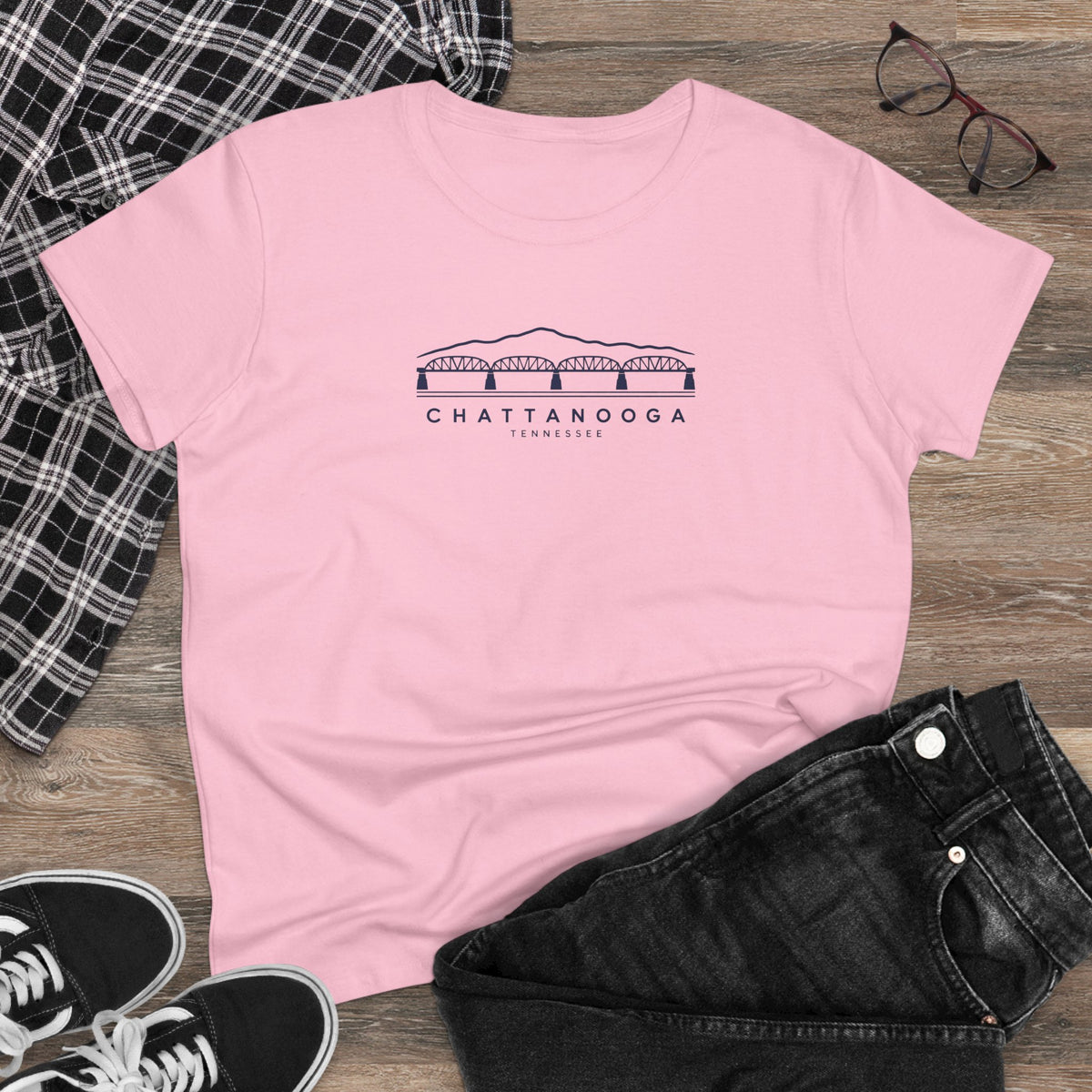 Chattanooga Walnut Street Bridge Women's T-Shirt