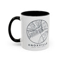 Knoxville Street Map Accent Mug