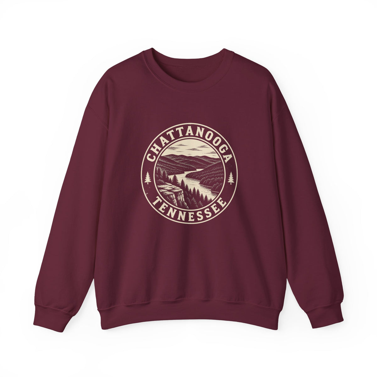 Chattanooga Park Badge Crewneck Sweatshirt