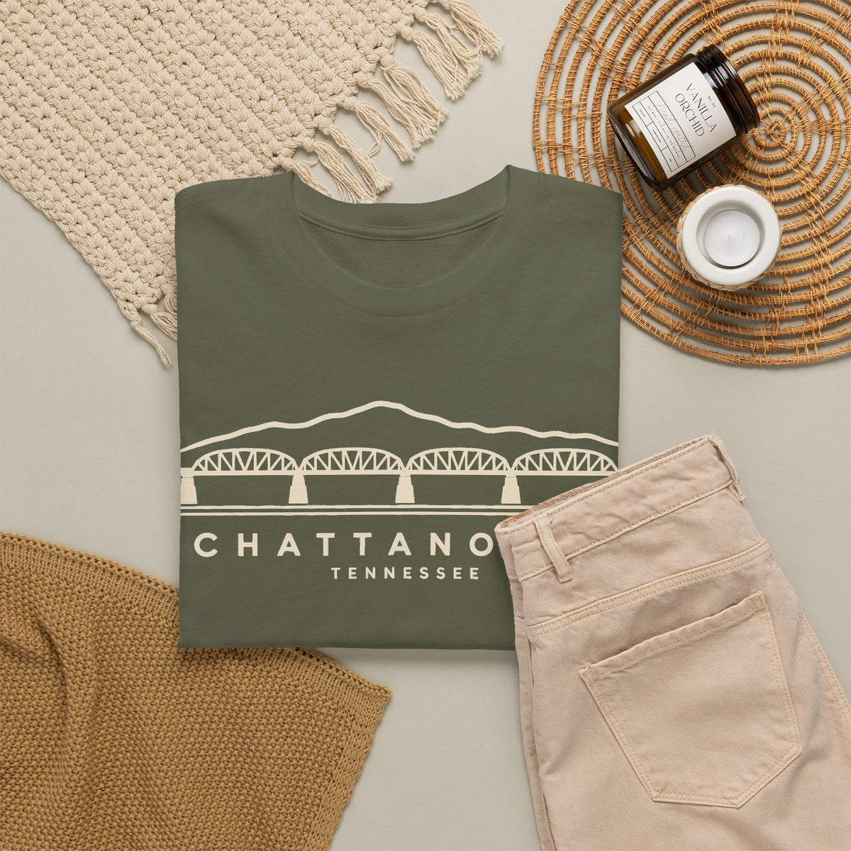 Chattanooga Walnut Street Bridge T-Shirt