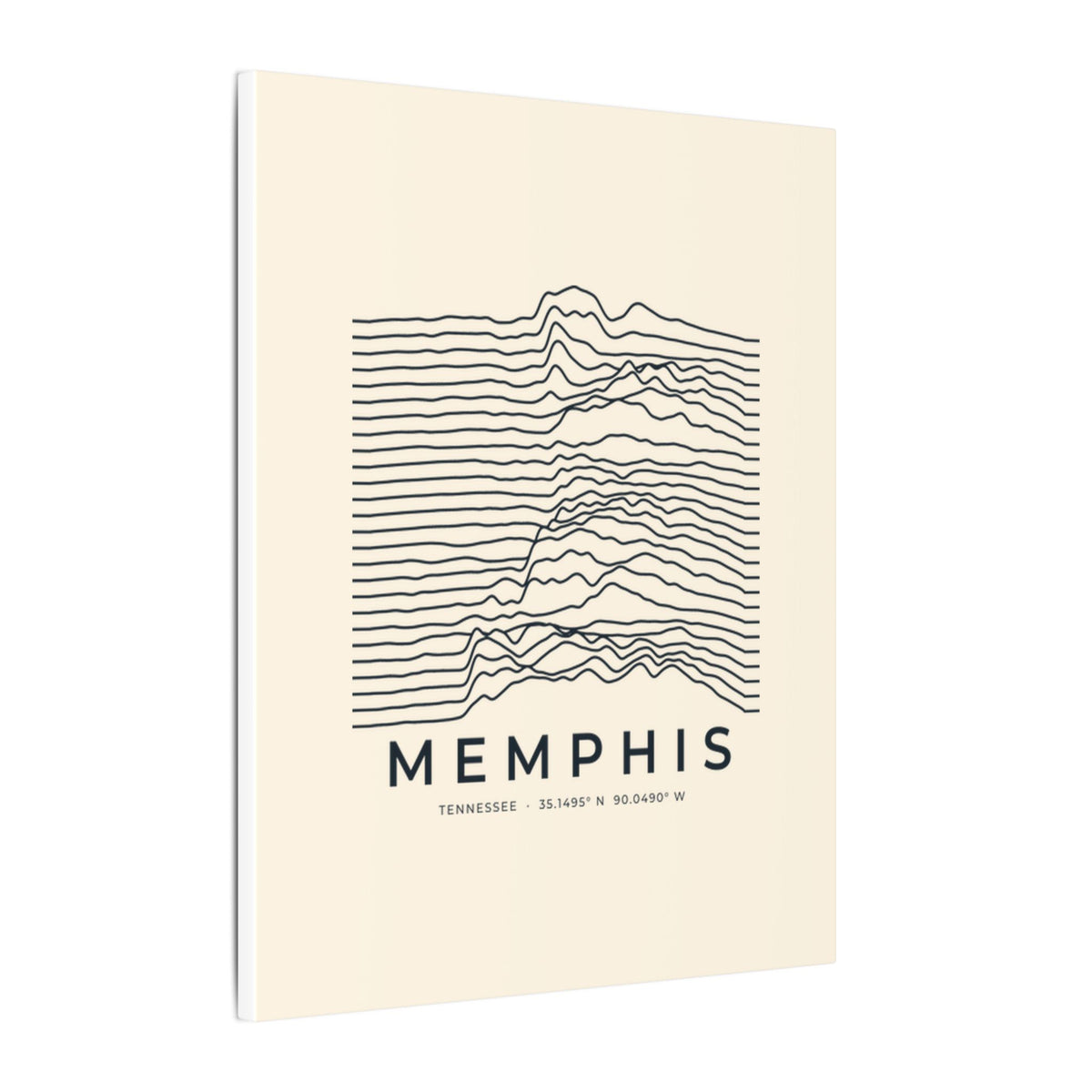 Memphis Ridgeline Canvas Print