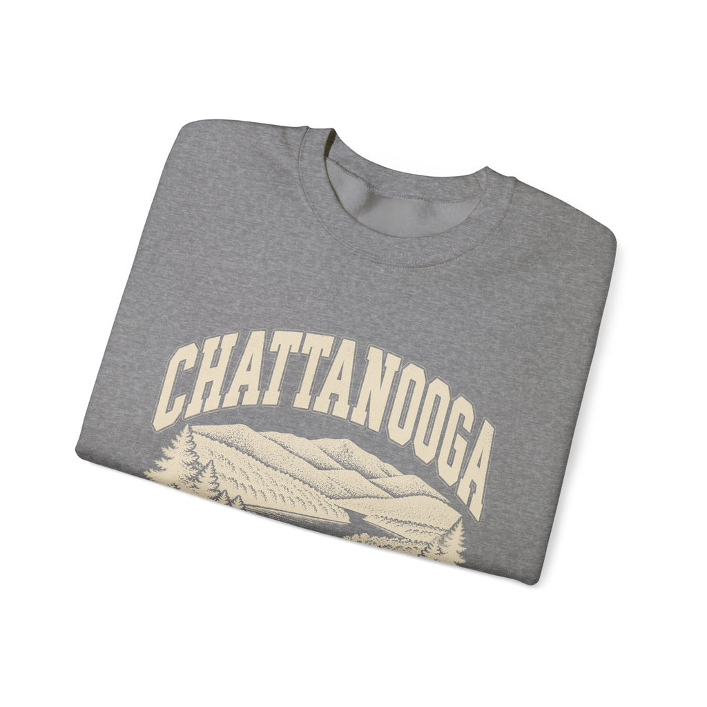 Chattanooga Vintage Varsity Crewneck Sweatshirt