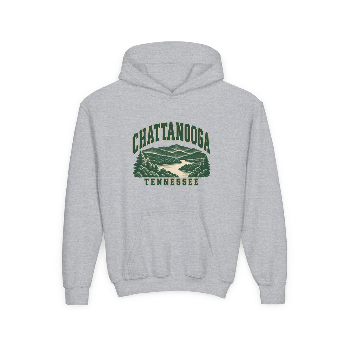 Chattanooga Vintage Varsity Kids Hoodie