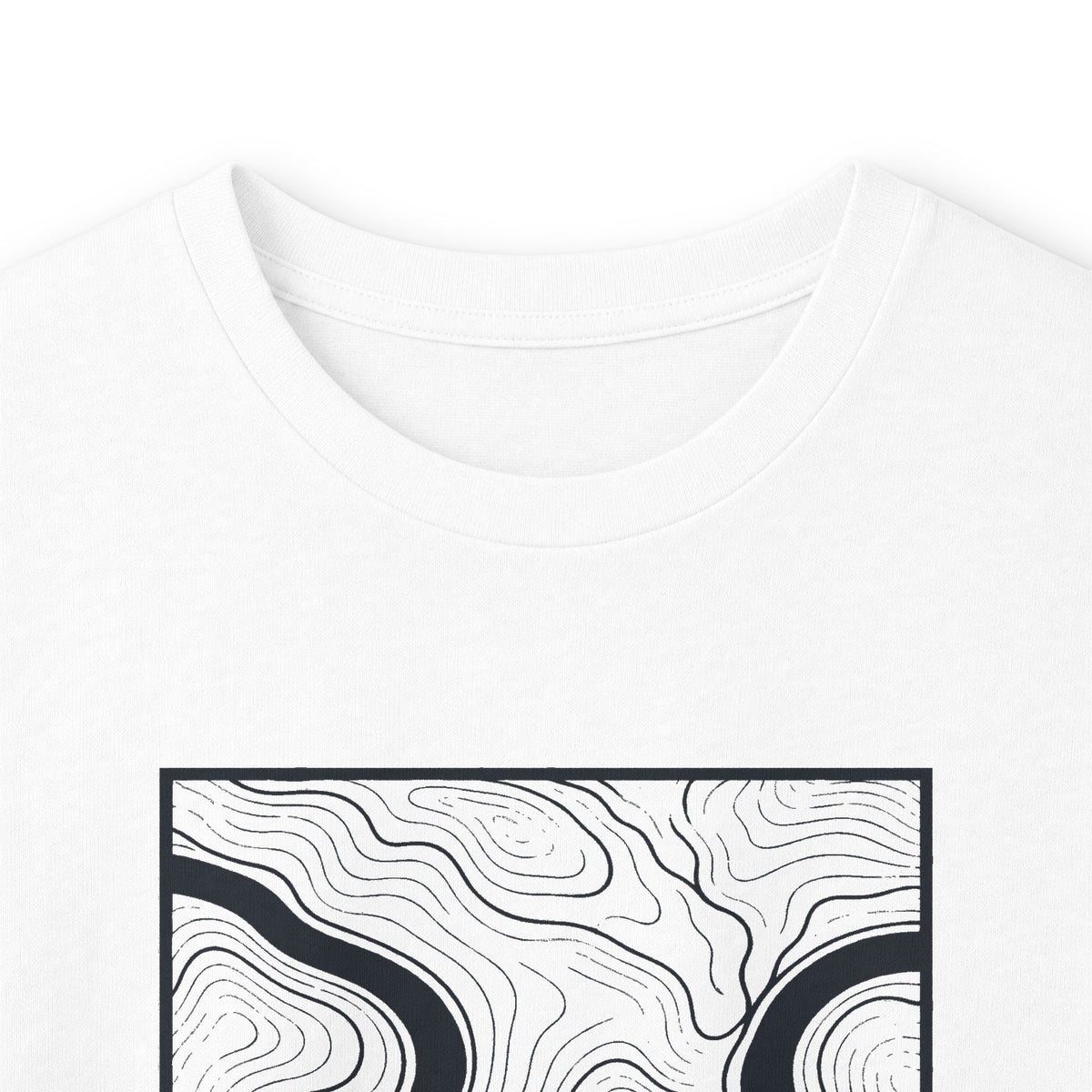 Nashville Topo Map Long Sleeve T-Shirt