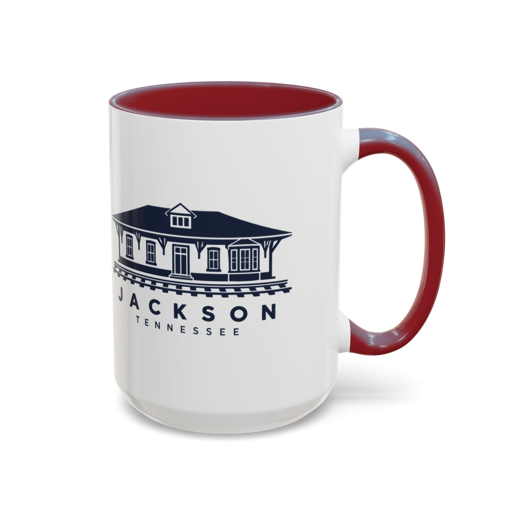 Jackson Train Depot Accent Mug