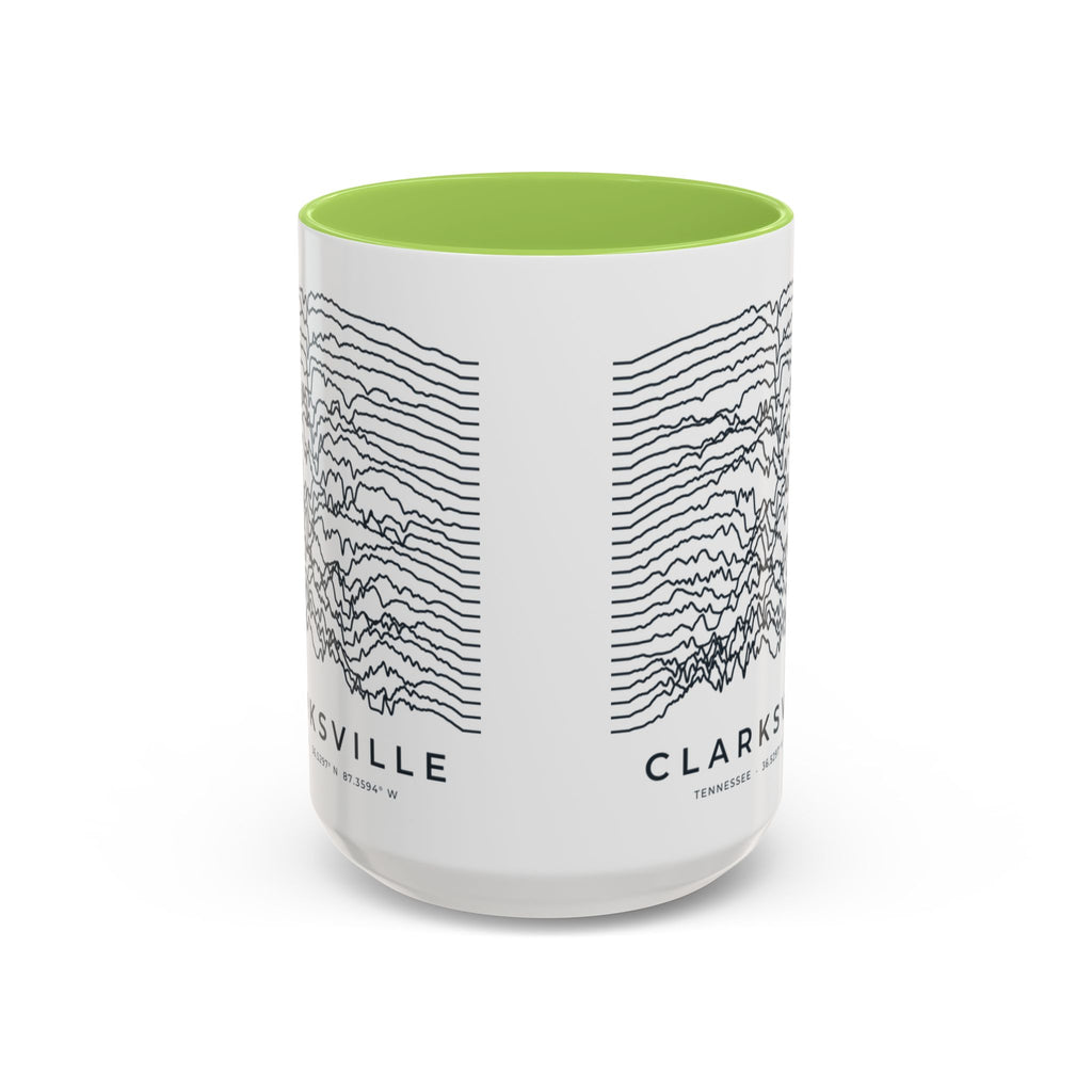 Clarksville Ridgeline Accent Mug