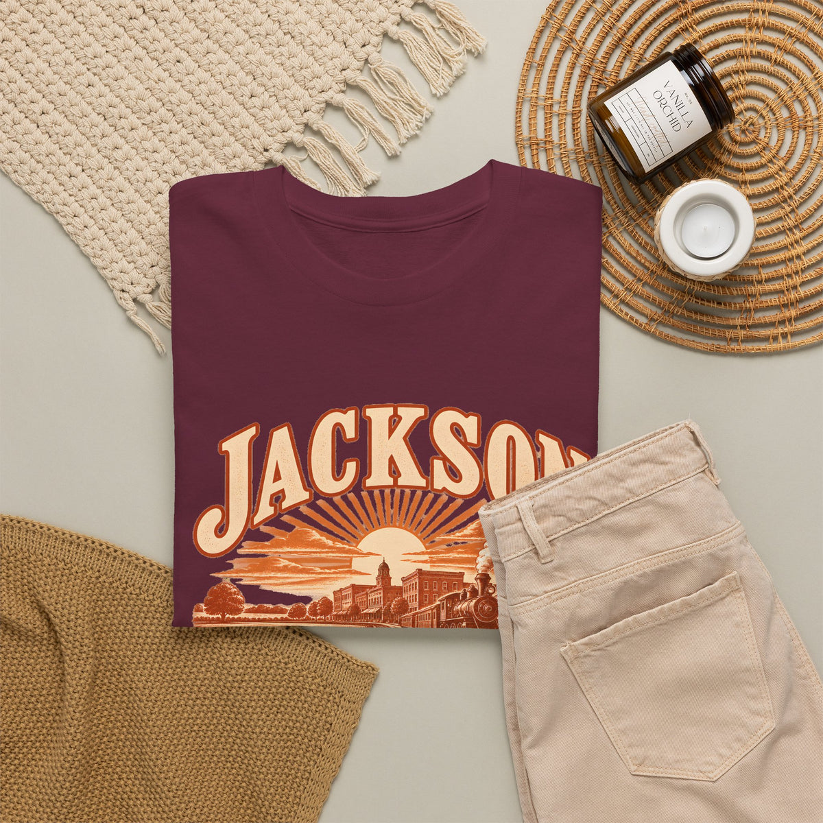 Jackson Engraved Valley T-Shirt